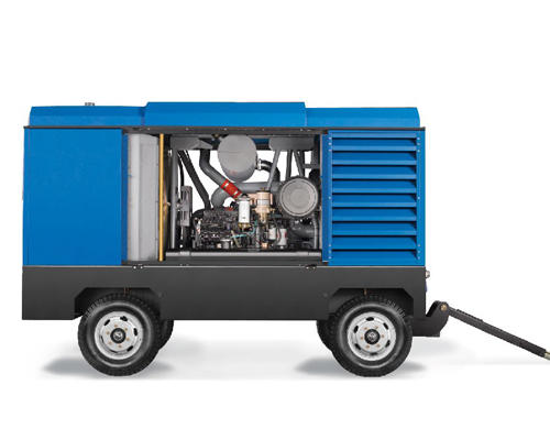 噴砂行業(yè)移動(dòng)式空壓機(jī)