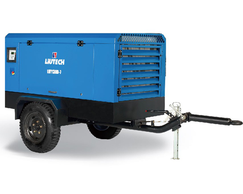 基礎(chǔ)設(shè)施建設(shè)移動空壓機(jī)